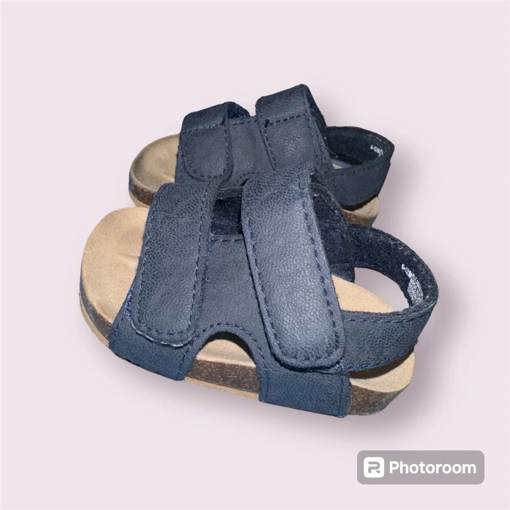 The Children’s Place Baby Boys Sandals -‎ Navy (6-12m)